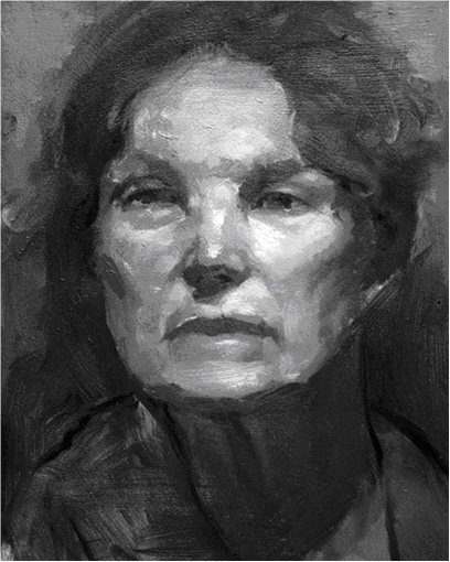 Portrait of Tamara (Detail B&W) ~ (c) Dean Fischer
