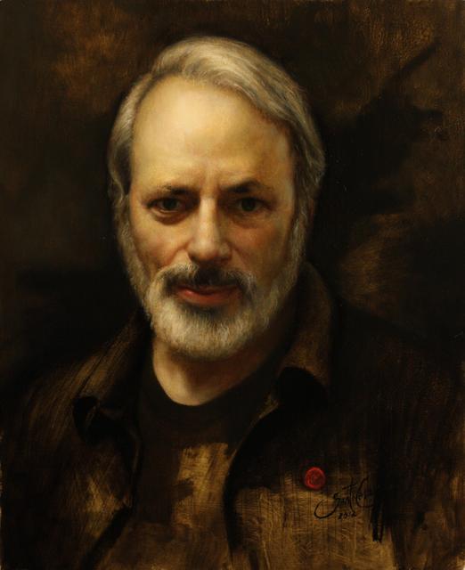 portrait by ARC Living Master™ Cesar Santos, of the Art Renewal Center Chairman Fred Ross.