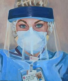 Nurse Kerri will be painted by Jeanine Jackson